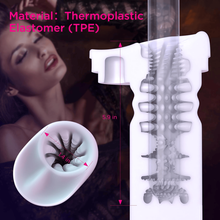 Manchon de Remplacement Magnétique - The Wing | Réaliste en TPE Cyberskin & Étanche Cyberskin Sensations plus