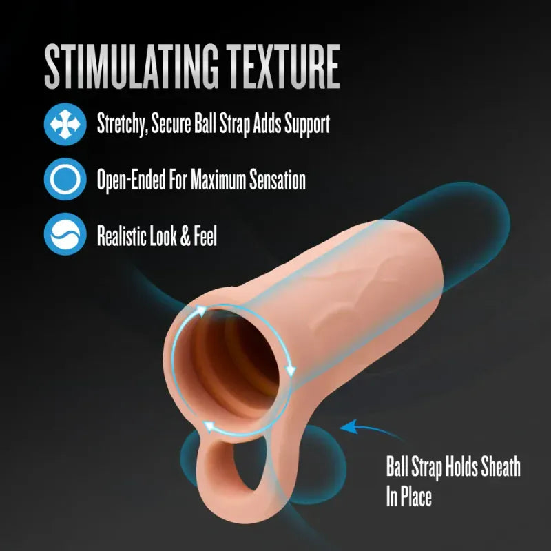 Manchon Pénien - Performance 4.25 po Enhancement Sleeve | Blush Blush Novelties Sensations plus