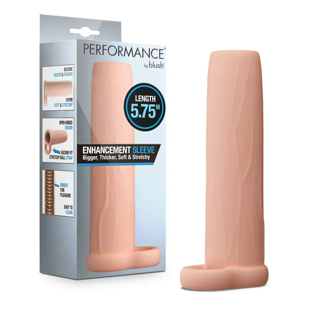 Manchon Pénien - Performance 5,75 po Enhancement Sleeve | Blush Blush Novelties Sensations plus