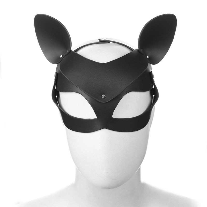 Masque Catwoman Similicuir - FetishTentation | Pour un Look Fétichiste, Mystérieux & Sexy FetishTentation Sensations plus