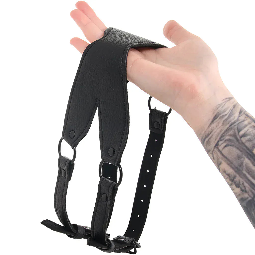 Masque Croisé en X - Nocturnal Collection | Confort, Ajustable & Obscurité Totale Calexotics Sensations plus