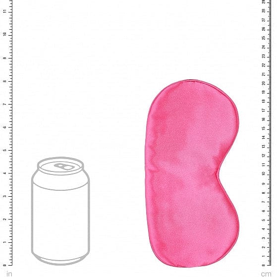 Masque en Satin - Shots Ouch! Satin Mask | Accessoire Chic pour Intensifier vos Jeux BDSM Ouch! Sensations plus