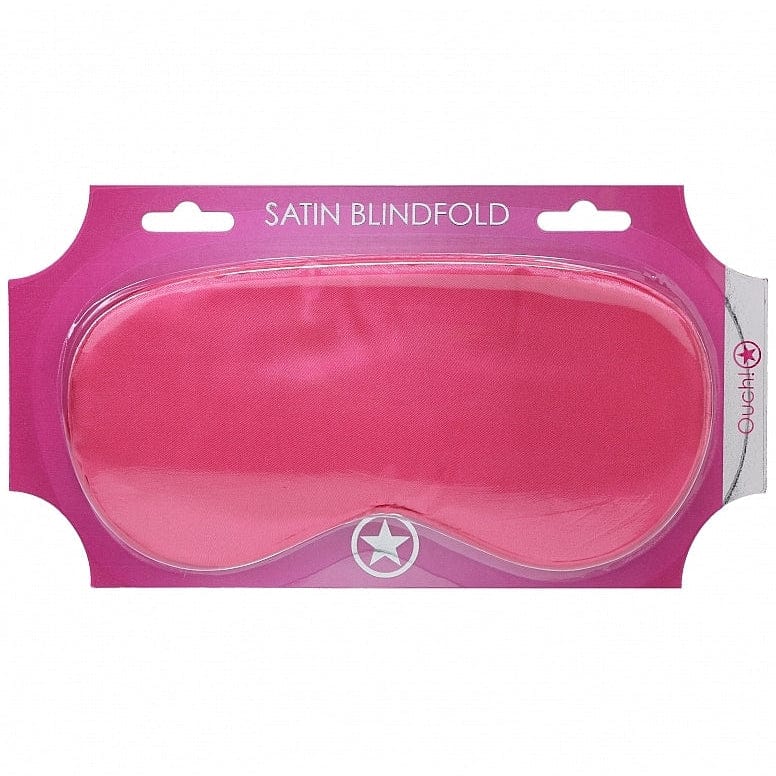 Masque en Satin - Shots Ouch! Satin Mask | Accessoire Chic pour Intensifier vos Jeux BDSM Ouch! Sensations plus