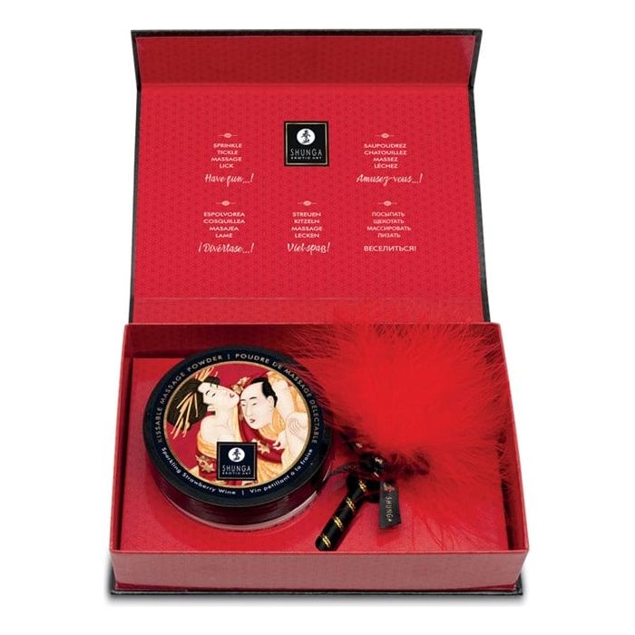 Massage - Shunga - Poudre de Massage Comestible Shunga Sensations plus