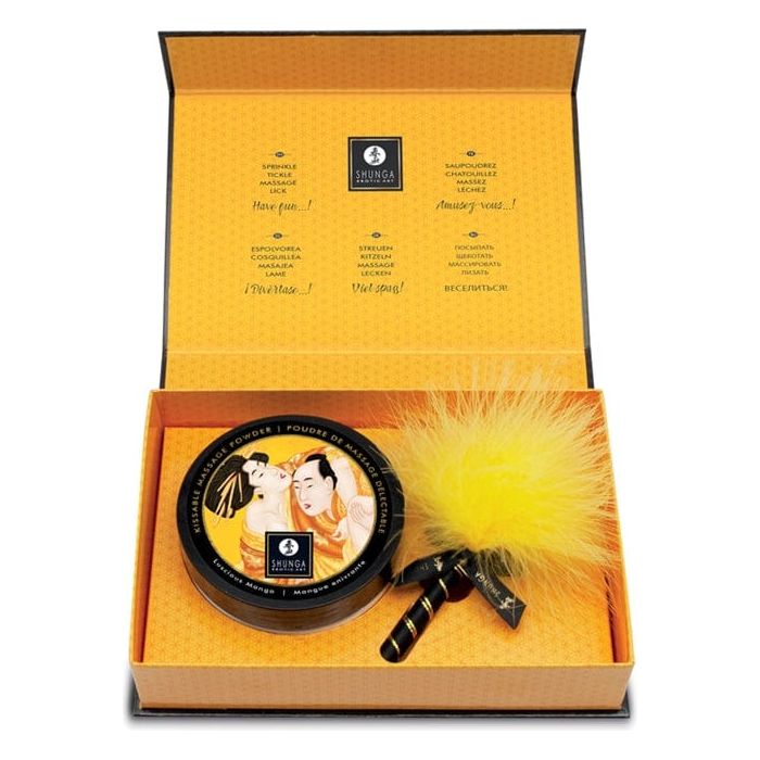 Massage - Shunga - Poudre de Massage Comestible Shunga Sensations plus