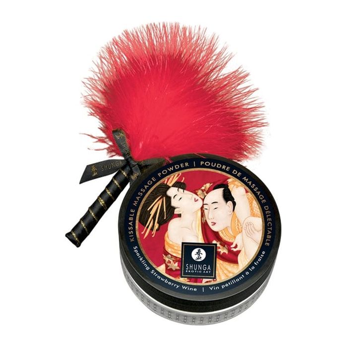 Massage - Shunga - Poudre de Massage Comestible Shunga Sensations plus