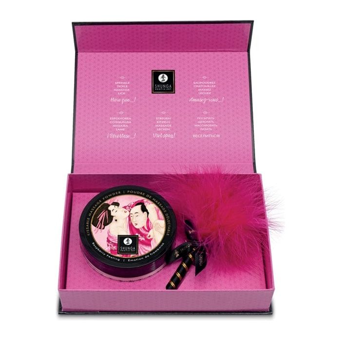 Massage - Shunga - Poudre de Massage Comestible Shunga Sensations plus