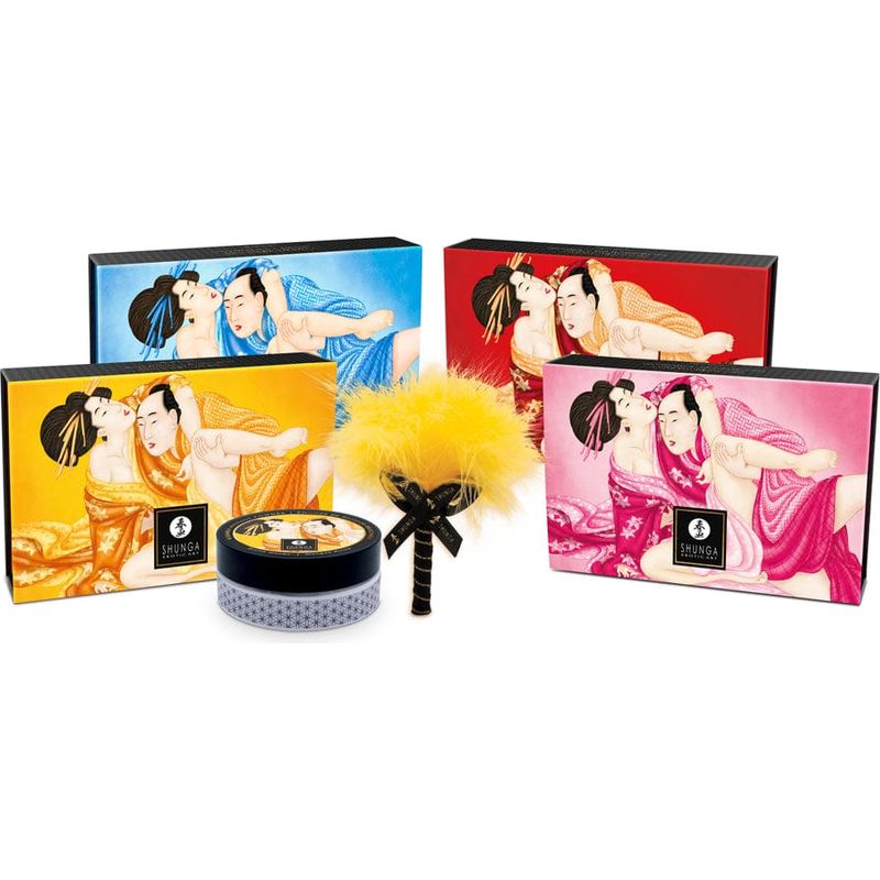 Massage - Shunga - Poudre de Massage Comestible Shunga Sensations plus