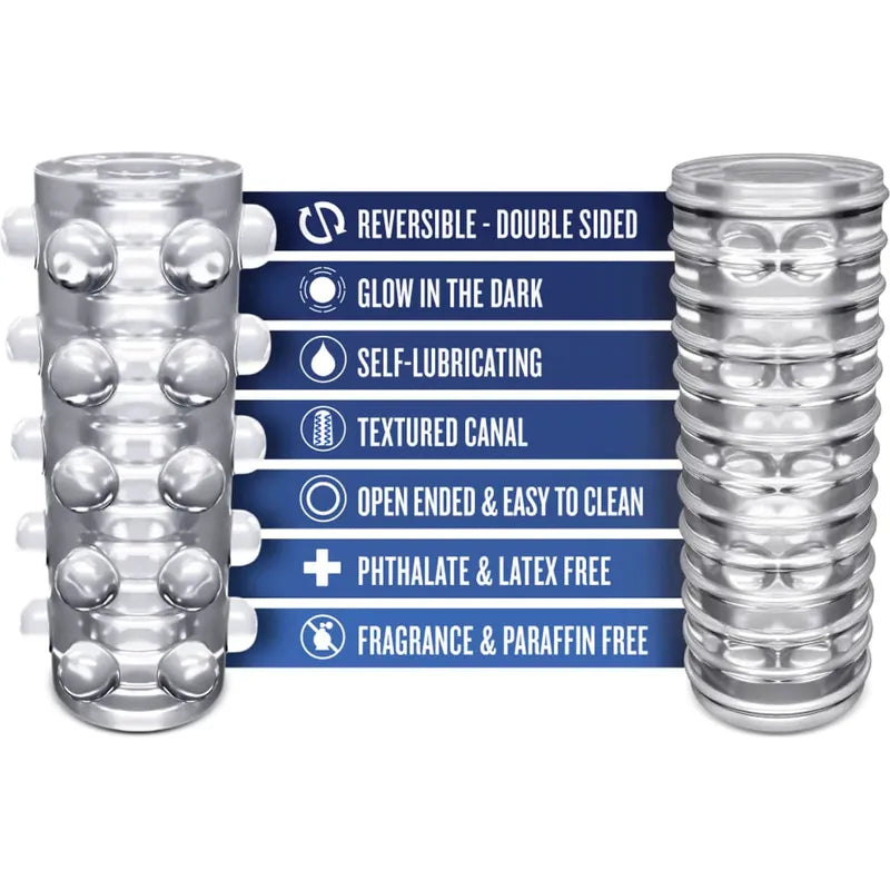 Masturbateur Auto-Lubrifiant - Blush - Rize - Swich Glow in The Dark Blush Novelties Sensations plus