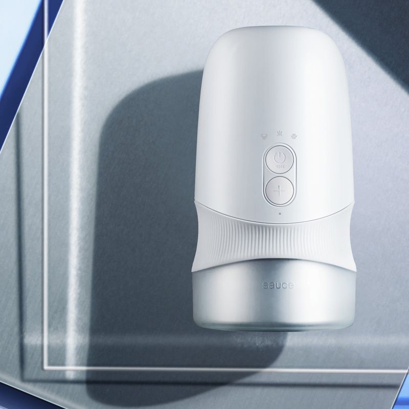 Masturbateur Automatique Masculin Extra Sauce | Rotation & Succion Cyberskin Sensations plus