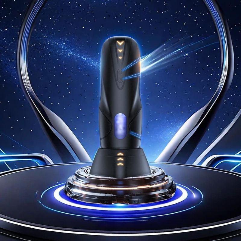 Masturbateur Automatique Masculin Le GalaxyVoy | Rotation et Va-et-vient Sensations Plus Sensations plus