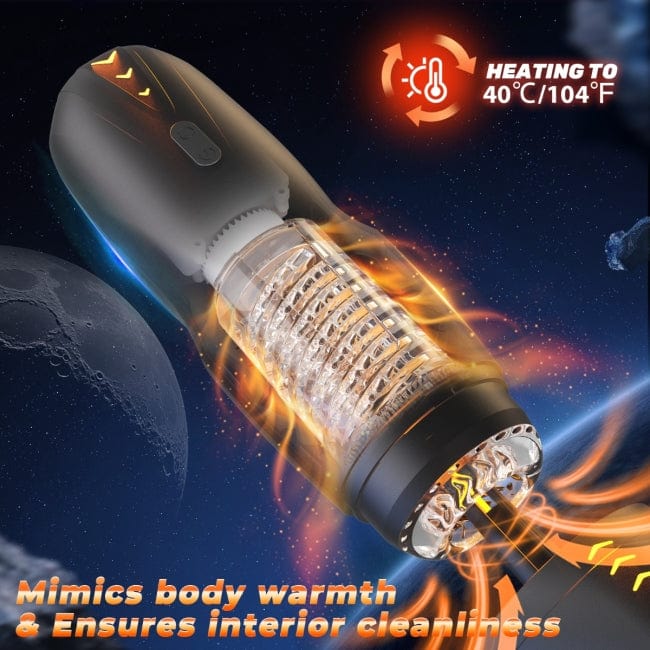 Masturbateur Automatique Masculin Le GalaxyVoy | Rotation et Va-et-vient Sensations Plus Sensations plus