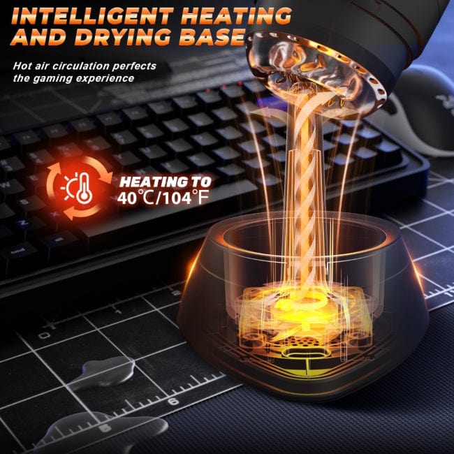 Masturbateur Automatique Masculin Le GalaxyVoy | Rotation et Va-et-vient Sensations Plus Sensations plus