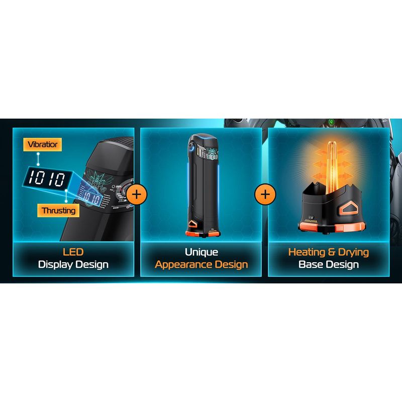 Masturbateur Automatique Masculin Le Titan | Performant et Puissant Sensations Plus Sensations plus