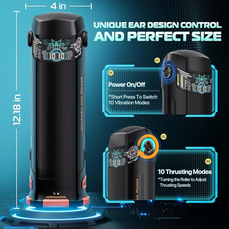 Masturbateur Automatique Masculin Le Titan | Performant et Puissant Sensations Plus Sensations plus