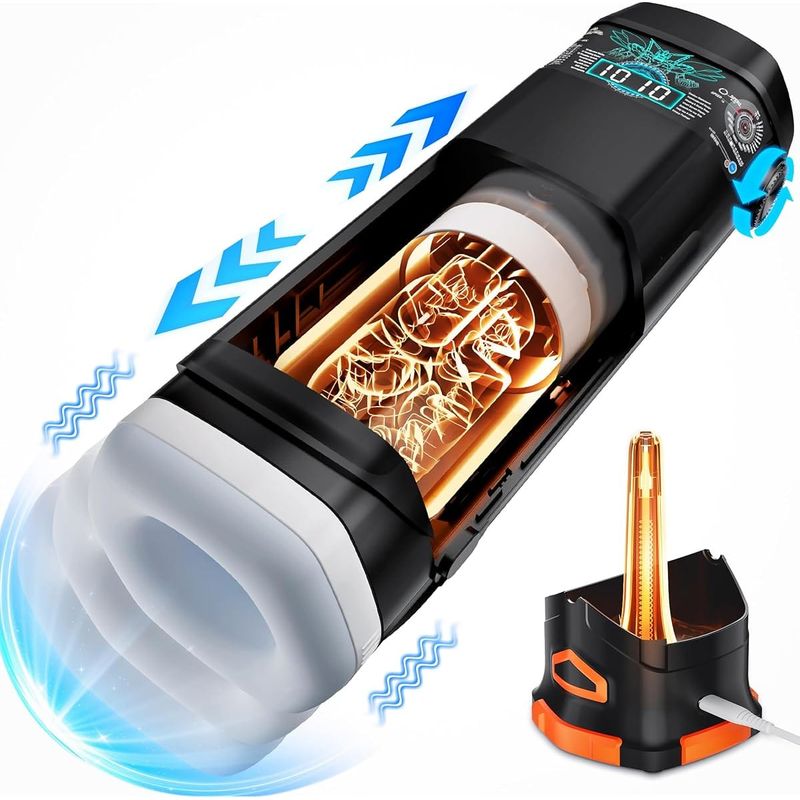 Masturbateur Automatique Masculin Le Titan | Performant et Puissant Sensations Plus Sensations plus