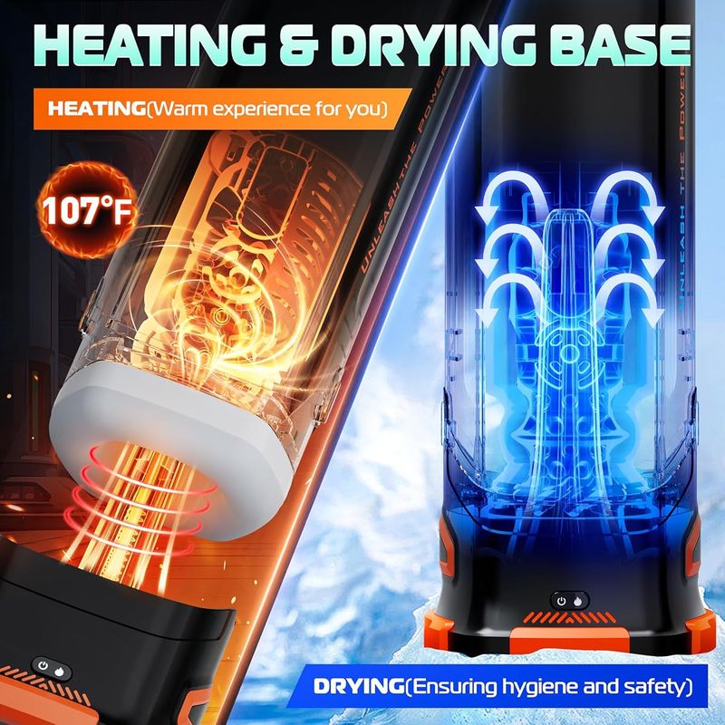 Masturbateur Automatique Masculin Le Titan | Performant et Puissant Sensations Plus Sensations plus