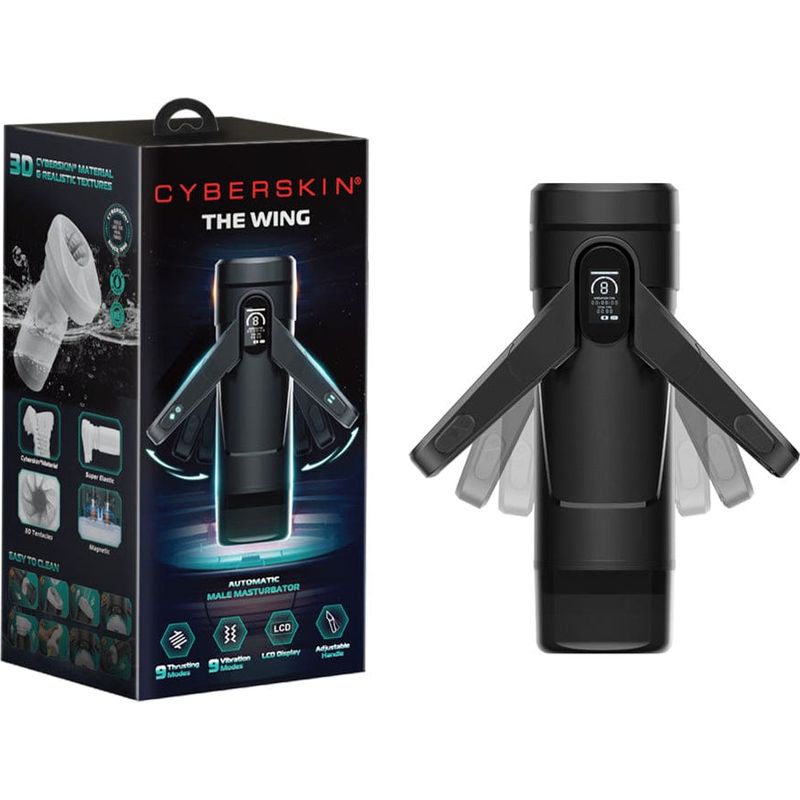 Masturbateur Automatique Masculin The Wing | Poussée et Vibration Sensations Plus Sensations plus