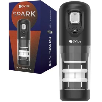 Masturbateur Automatique - SVibe Ikon Spark | Va-et-vient, Rotations & Synchro-Stimulation SVibe Sensations plus
