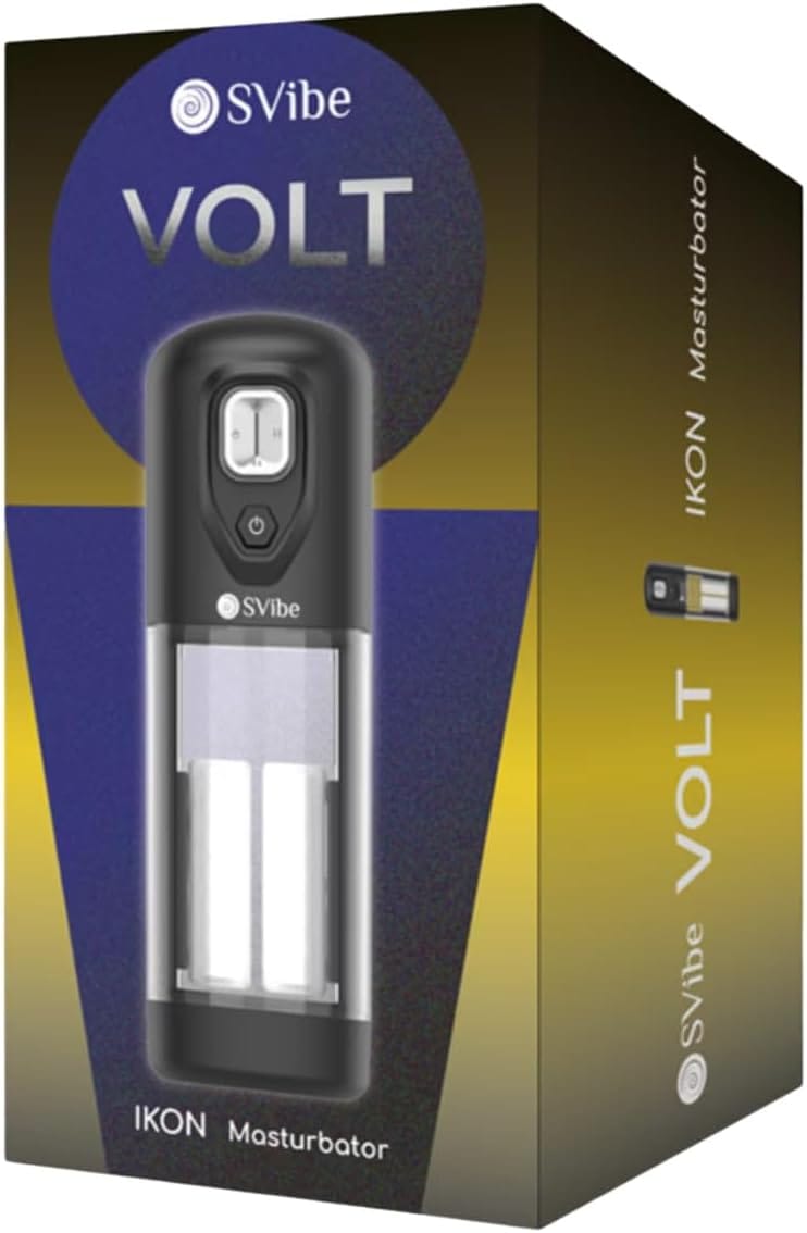 Masturbateur Automatique - SVibe Ikon Volt | Chauffant, Vibrant, Friction & Plaisir Ultime SVibe Sensations plus
