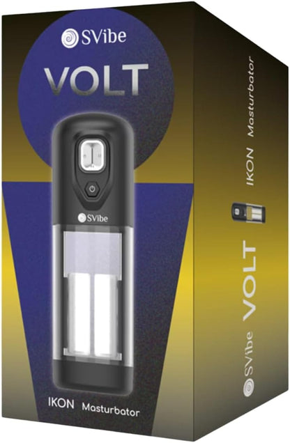 Masturbateur Automatique - SVibe Ikon Volt | Chauffant, Vibrant, Friction & Plaisir Ultime SVibe Sensations plus