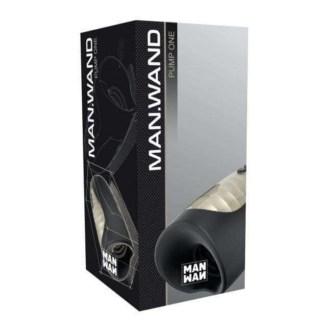 Masturbateur Chauffant - Man.Wand Pump One | 3 Modes de Succion & 7 de Vibration Man.Wand Sensations plus