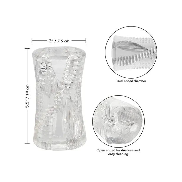 Masturbateur - Cyclone - Dual Ribbed Stroker CalExotics Sensations plus