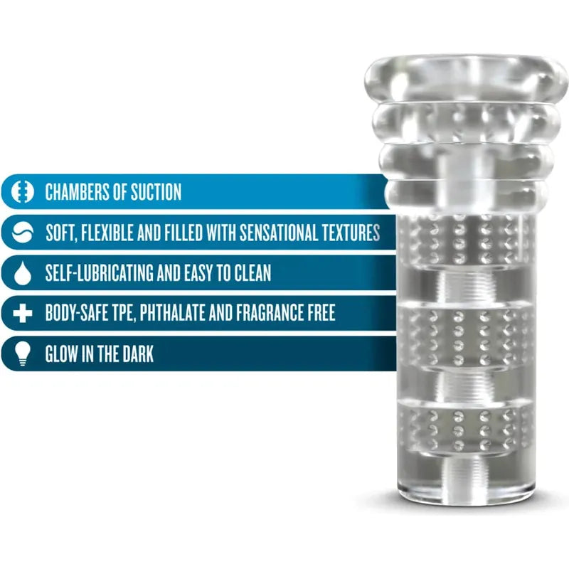 Masturbateur - M For Men - Soft And Wet All Nighter Blush Novelties Sensations plus