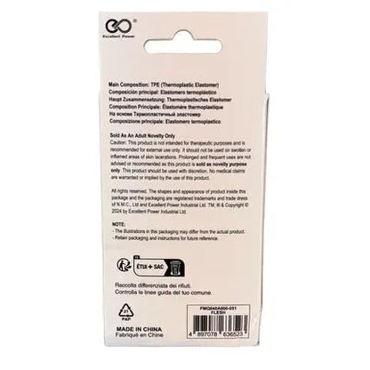 Masturbateur Réaliste - Bulky Sip 5,1 po NMC | Compact en TPE & Texturé Excellent Power Sensations plus