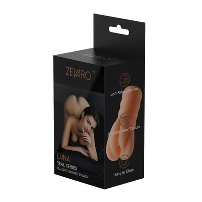 Masturbateur Réaliste vaginal - Luna Zevaro | Compact, Doux & Texturé Zevaro Sensations plus