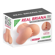 Masturbateur Réaliste Vibrant - Real Briana | Fessier Double Orifice, Vagin & Anus Real Body Sensations plus