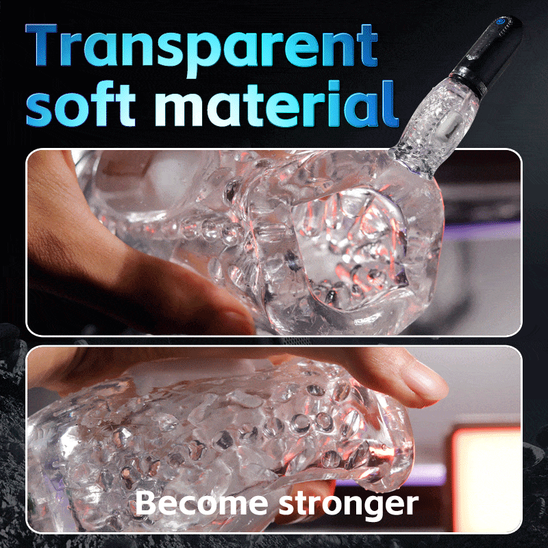 Masturbateur rotatif et vibrant 3 en 1 - Scewell - Thrusting Stroke 25 mm 3 en 1 Secwell Sensations plus