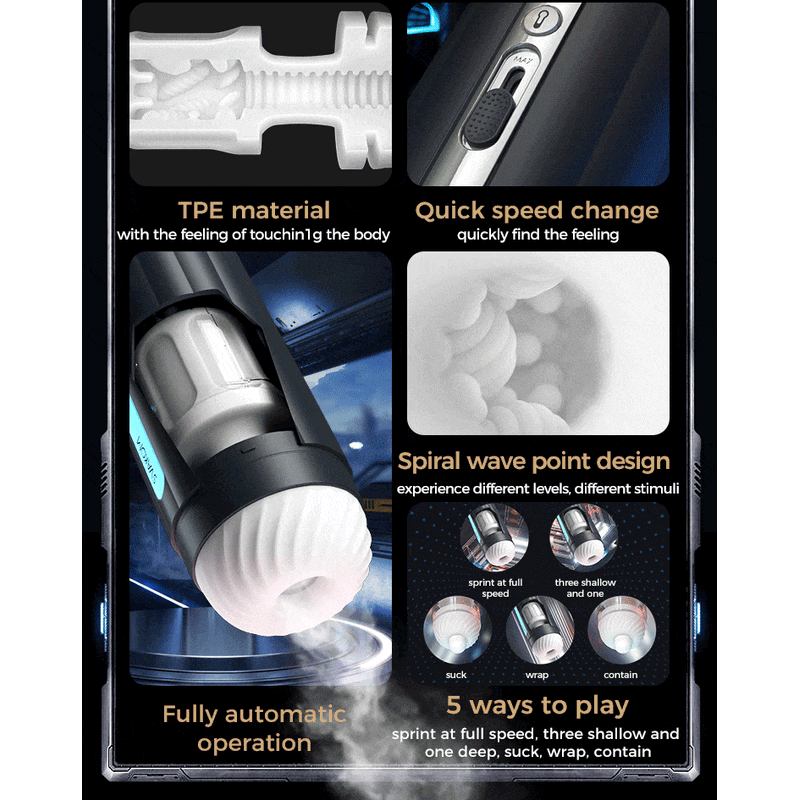 Masturbateur - Svakom - Hannes Neo Svakom Sensations plus