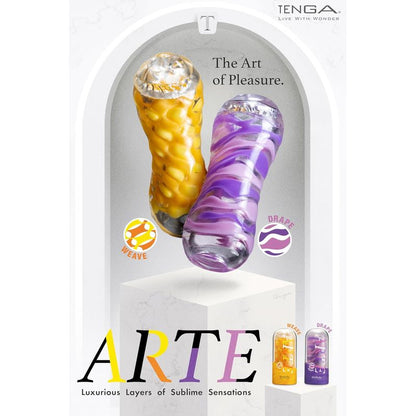 Masturbateur - Tenga ARTE Weave & Drape | Luxe, Texture et Plaisir Tenga Sensations plus