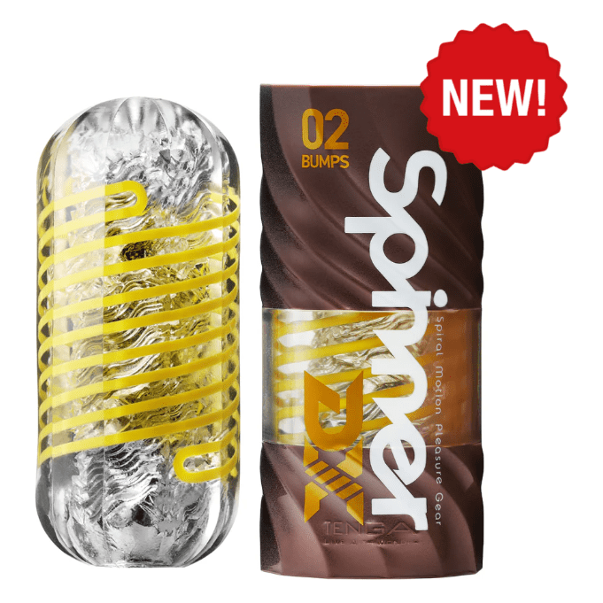 Masturbateur - Tenga Spinning DX | 3 Modèles Tournoyants pour Plaisir Intense Tenga Sensations plus