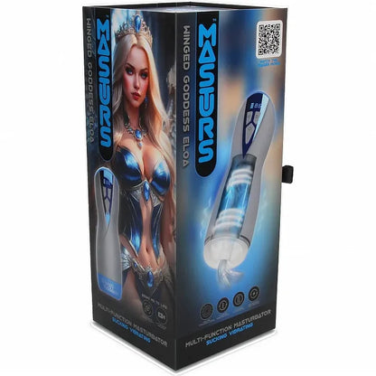 Masturbateur Vibrant à Succion - Eloa Winged Goddess | Multi-Fonctions & Réalité Virtuelle Shots Toys - Masturs Sensations plus