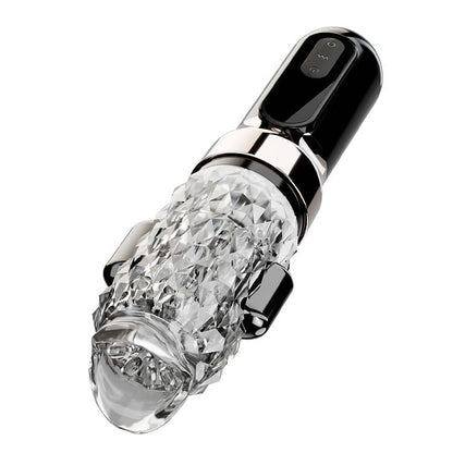 Masturbateur Vibrant - Cyclone Oral Plus | Effet Chauffant, de Léchage & Rotation 360° Secwell Sensations plus
