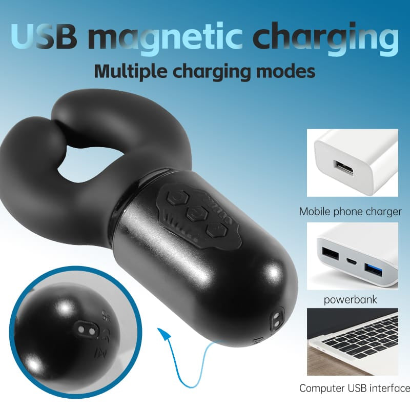 Masturbateur Vibrant & Mouvement - Carl Penis Massager | Masseur 3-en-1 avec 10 Modes Secwell Sensations plus