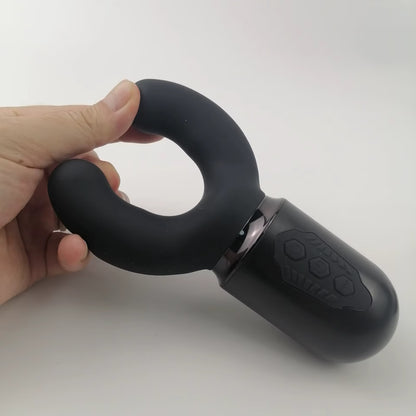 Masturbateur Vibrant & Mouvement - Carl Penis Massager | Masseur 3-en-1 avec 10 Modes Secwell Sensations plus