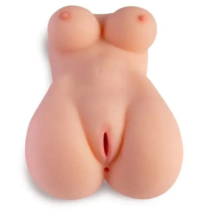 Masturbateur Vibrant Réalisme - Real Amber | Poitrine & Fessier Double Orifice Vagin & Anus Real Body Sensations plus