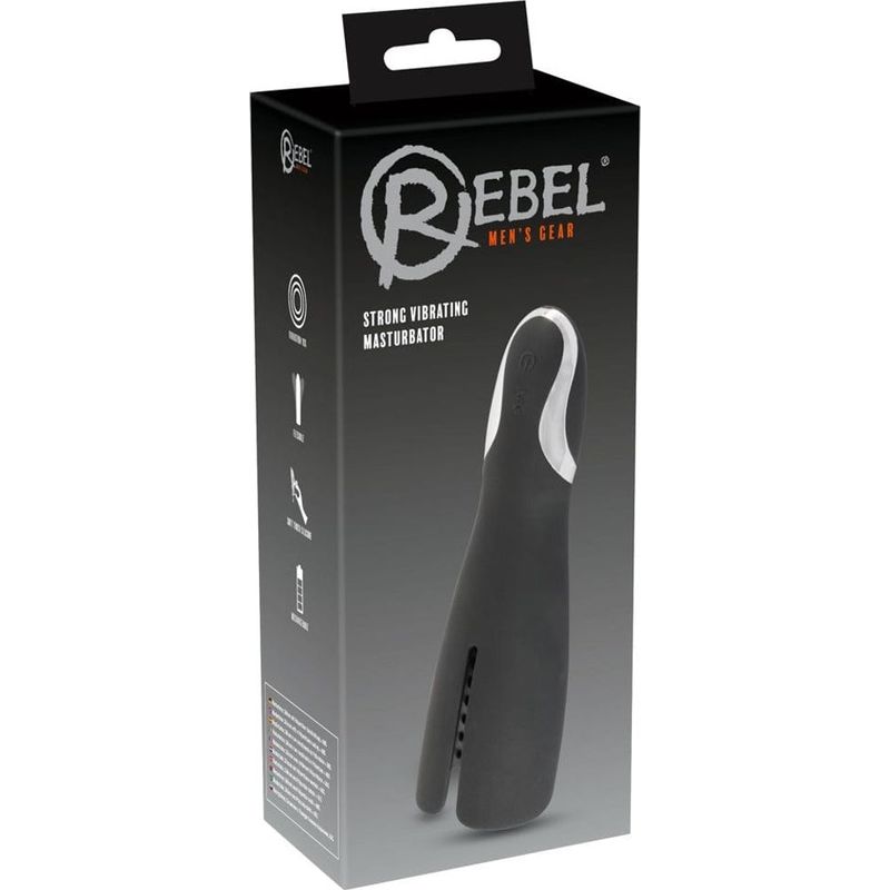 Masturbateur Vibrant - Rebel - Strong Vibrating Masturbator Rebel Sensations plus