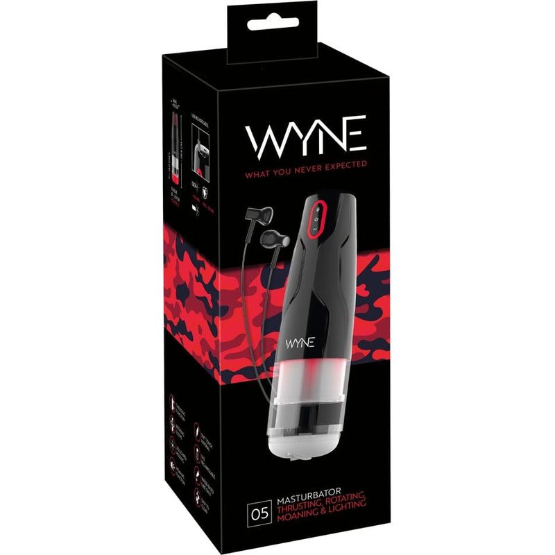 Masturbateur - Wyne - Masturbator 05 - Rotation et Gémissements Sexy Wyne Sensations plus