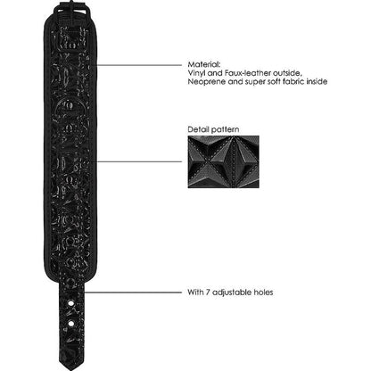 Menottes de Cheville de Luxe – Noir & Rouge | Élégance et Contrôle Absolu Ouch! Luxury Sensations plus