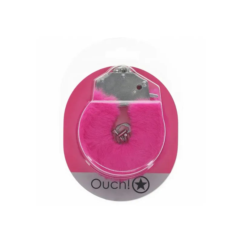 Menottes en Fourrure pour Poignets - Fluffy Handcuffs | Ouch! Ouch! Sensations plus