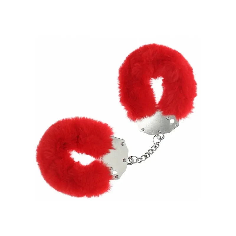 Menottes en Fourrure pour Poignets - Fluffy Handcuffs | Ouch! Ouch! Sensations plus