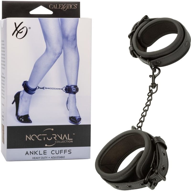 Menottes - Nocturnal Collection - Anfle Cuffs CalExotics Sensations plus