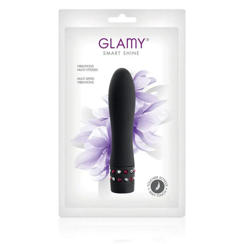 Mini Vibrateur à Clitoris - Smart Shine | Rose ou Noir, Discret & Élégant Glamy Sensations plus