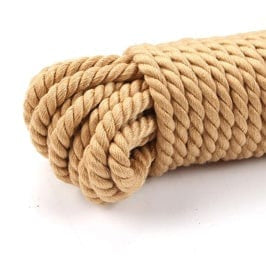Miss Morgane – Corde de Bondage en Coton Naturel – 10 m Miss Morgane Sensations plus