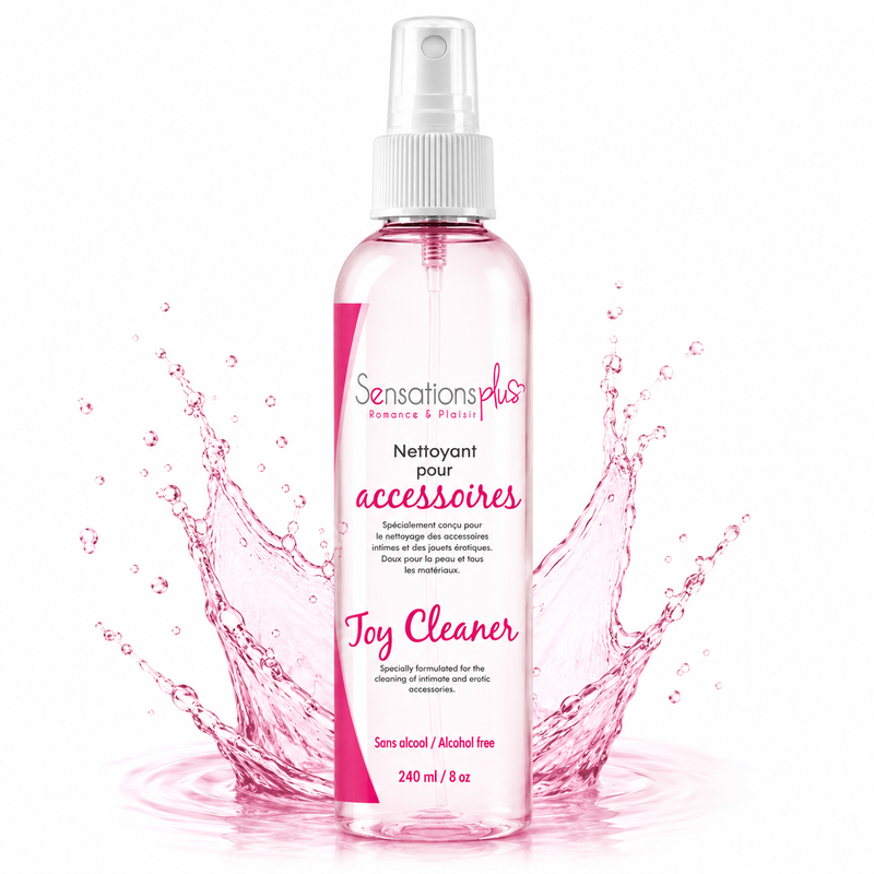 Nettoyant pour produit érotique - Sensations Plus 8 oz | Hygiène, Douceur &  Sécurité Sensations Plus Sensations plus