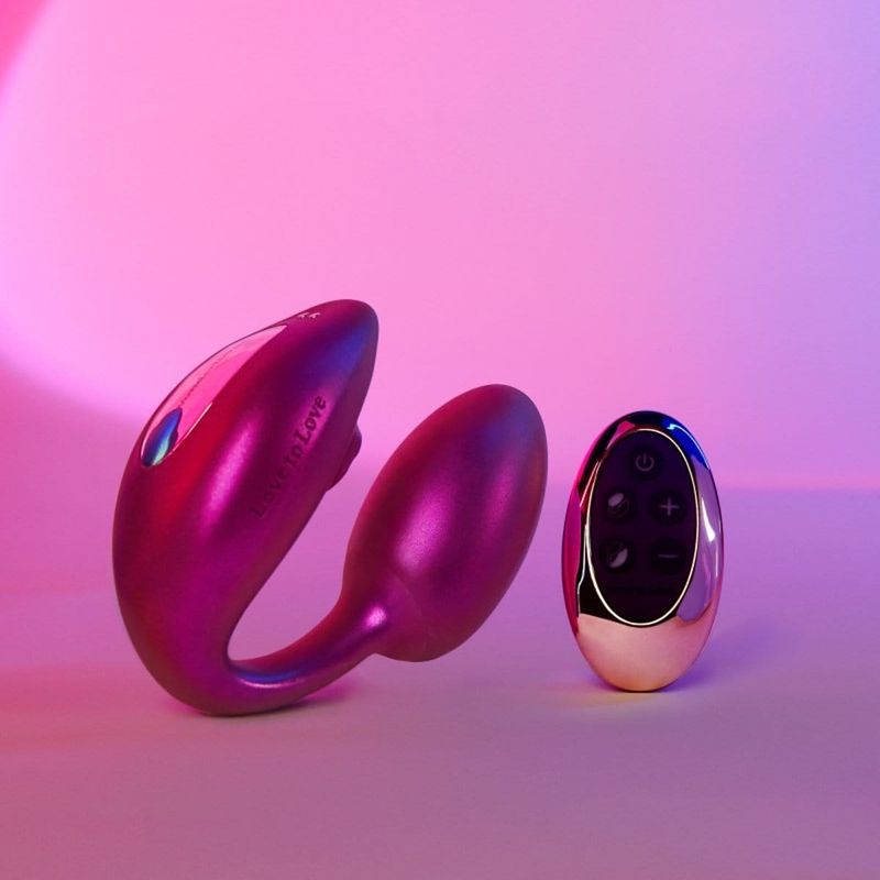 Œuf Vibrant Double Action avec Flapping - Wonderlover | Contrôle Total à Distance Love to Love Sensations plus